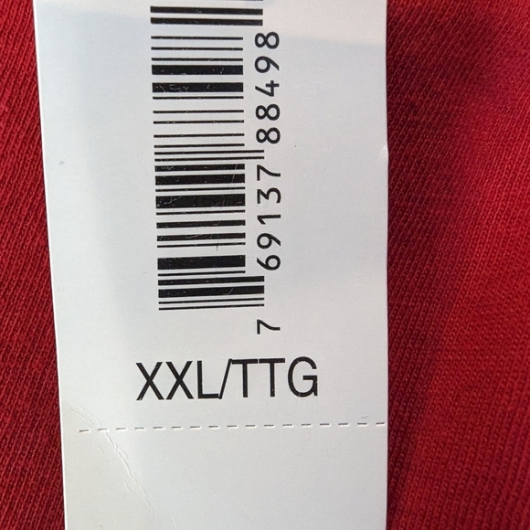 Weather proof vintage, Long sleeve raglan red shirt Size XXL - Picture 6 of 6